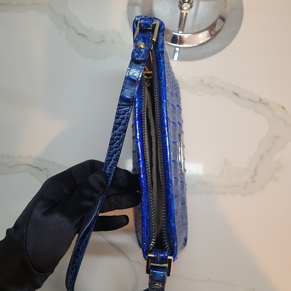 Brahmin Electric Blue Lorelei Restored With Art By A Brahmin Lover - Picture 8 of 11